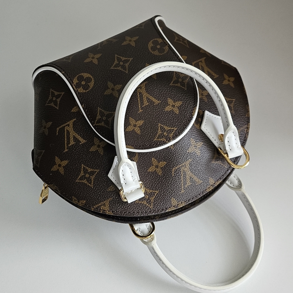 Louis Vuitton Monogram LV Match Ellipse BB White - Microchipped - Picture 5 of 14
